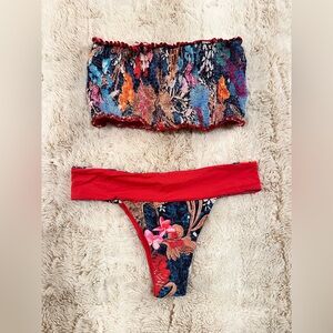 San Lorenzo Hawaii Reversible Bikini set